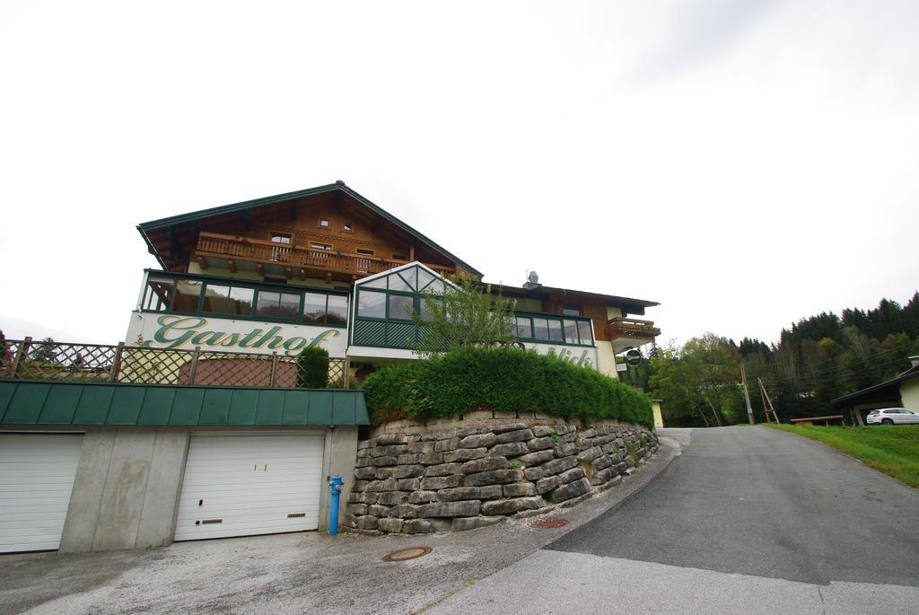 Gasthof Schonblick Hotel Russbach am Pass Gschütt Eksteriør billede