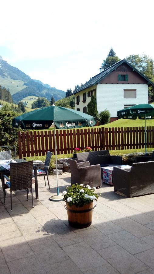 Gasthof Schonblick Hotel Russbach am Pass Gschütt Eksteriør billede