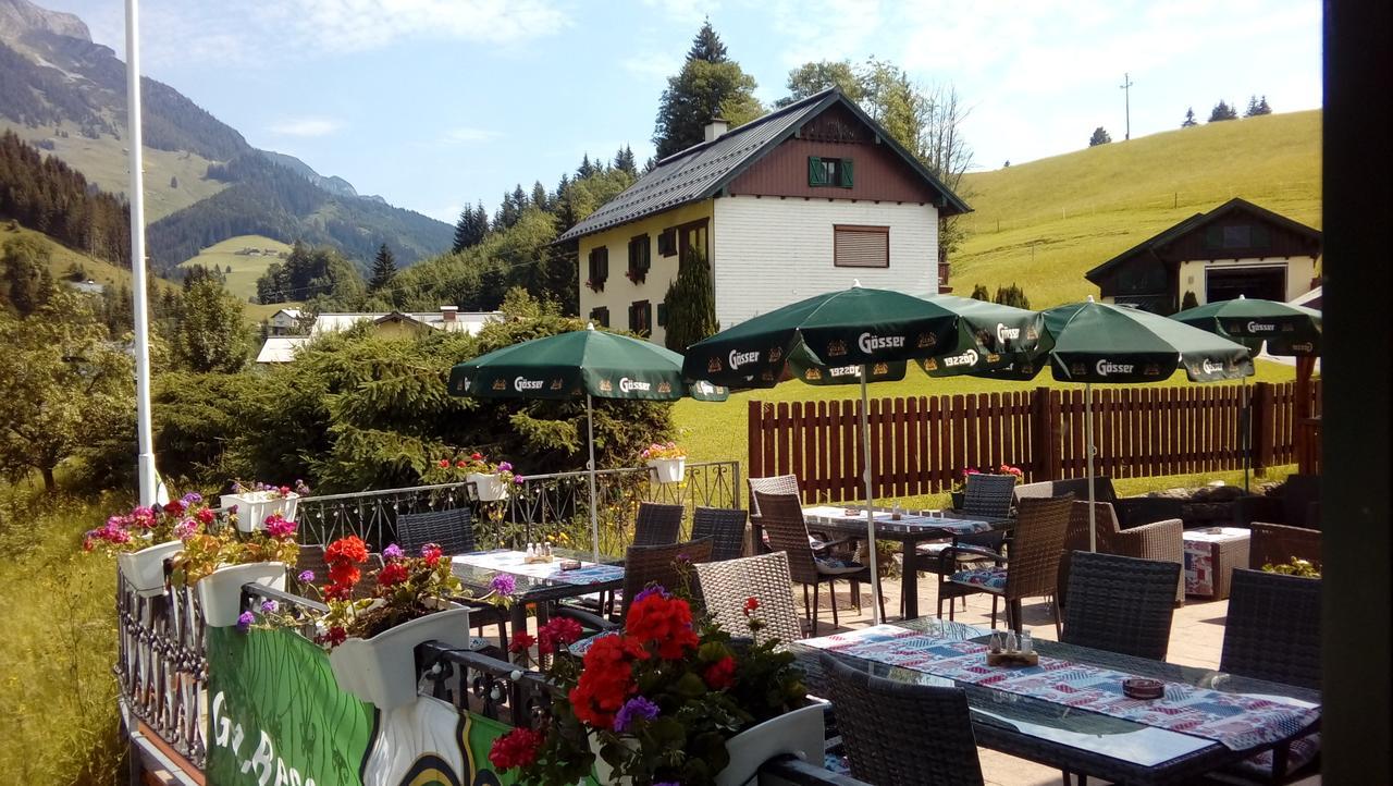 Gasthof Schonblick Hotel Russbach am Pass Gschütt Eksteriør billede